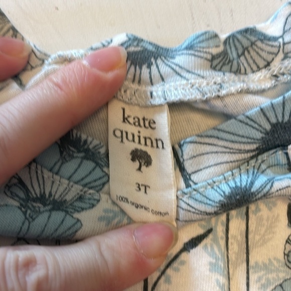 Kate Quinn Aqua Poppy T-Shirt - Picture 3 of 4